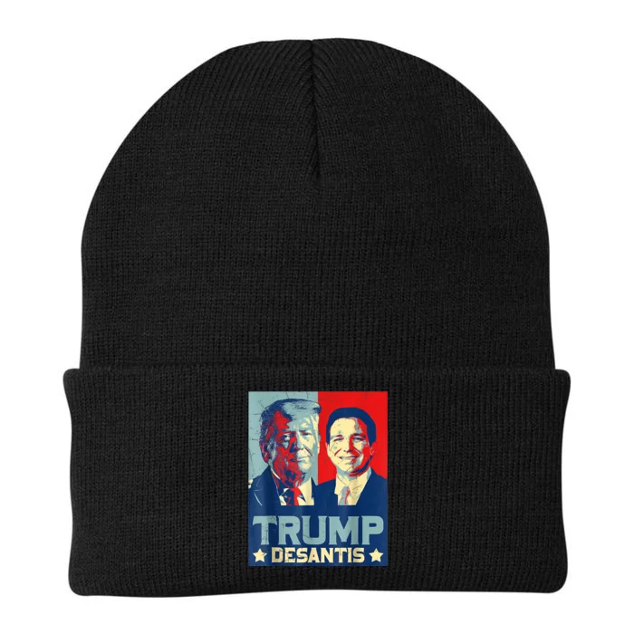 Trump DeSantis 2024 Election Make America Florida Knit Cap Winter Beanie