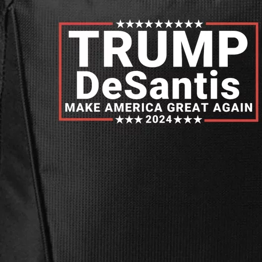 Trump Desantis 24 Donald Trump Ron Desantis Election 2024 City Backpack