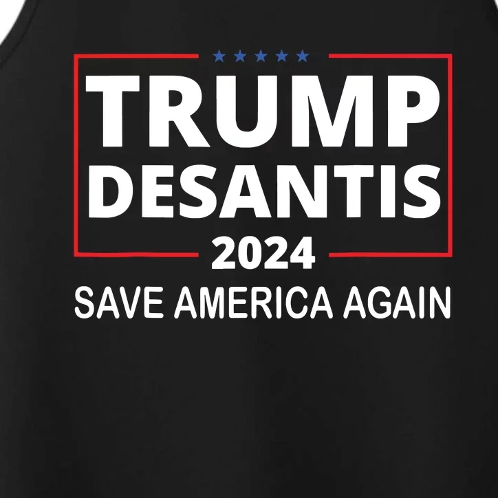 Trump Desantis 2024 Save America Again Republican Election Performance Tank