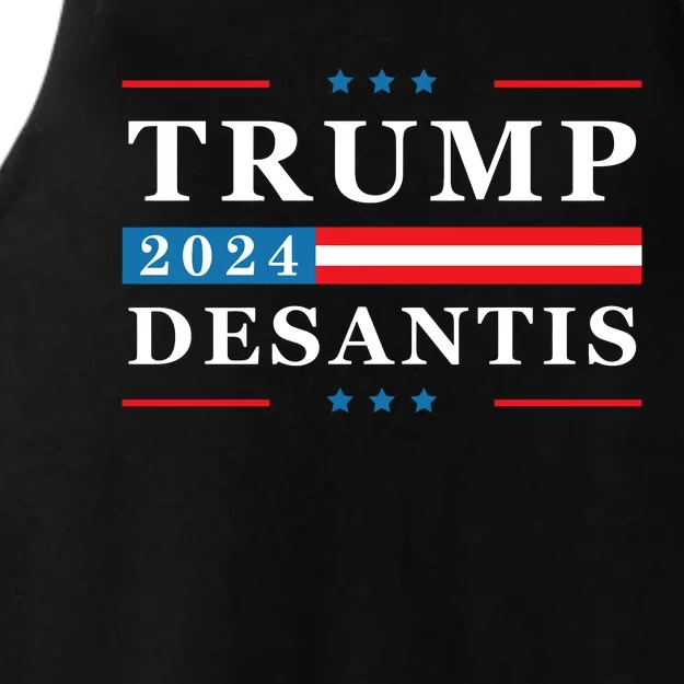 Trump Desantis 2024 Ron Desantis 2024 Ladies Tri-Blend Wicking Tank