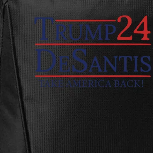 Trump Desantis 2024 City Backpack