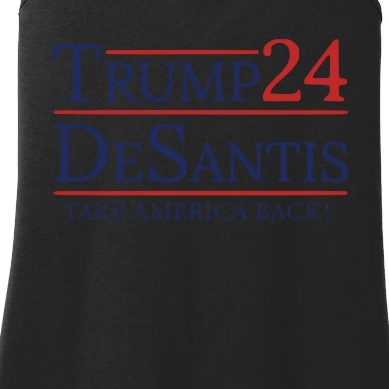 Trump Desantis 2024 Ladies Essential Tank