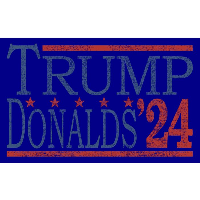 Trump Donalds 2024 Election For Republicans Trump 2024 Cool Gift Bumper Sticker