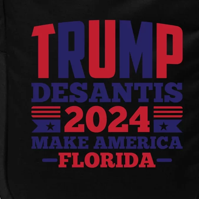 Trump Desantis 2024 Make America Florida Graphic Impact Tech Backpack