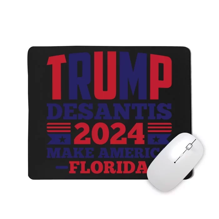 Trump Desantis 2024 Make America Florida Graphic Mousepad