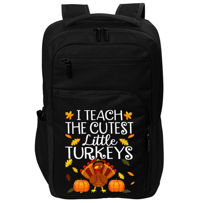 Thanksgiving Day Adorable Turkey Teaching for Educators Impact Tech Backpack