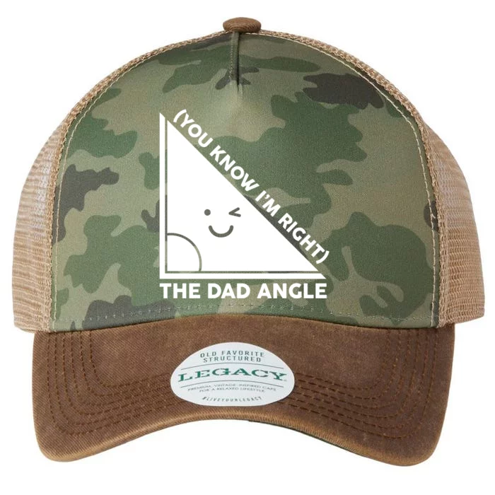 The Dad Angle You Know I'm Right Matching Family Shirts Legacy Tie Dye Trucker Hat