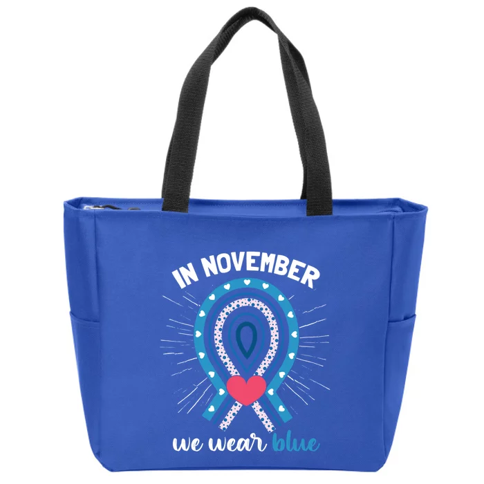 T1d Diabetes Awareness Cute Gift Zip Tote Bag