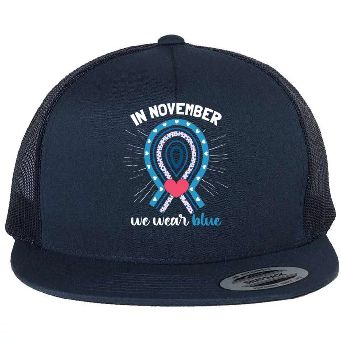 T1d Diabetes Awareness Cute Gift Flat Bill Trucker Hat