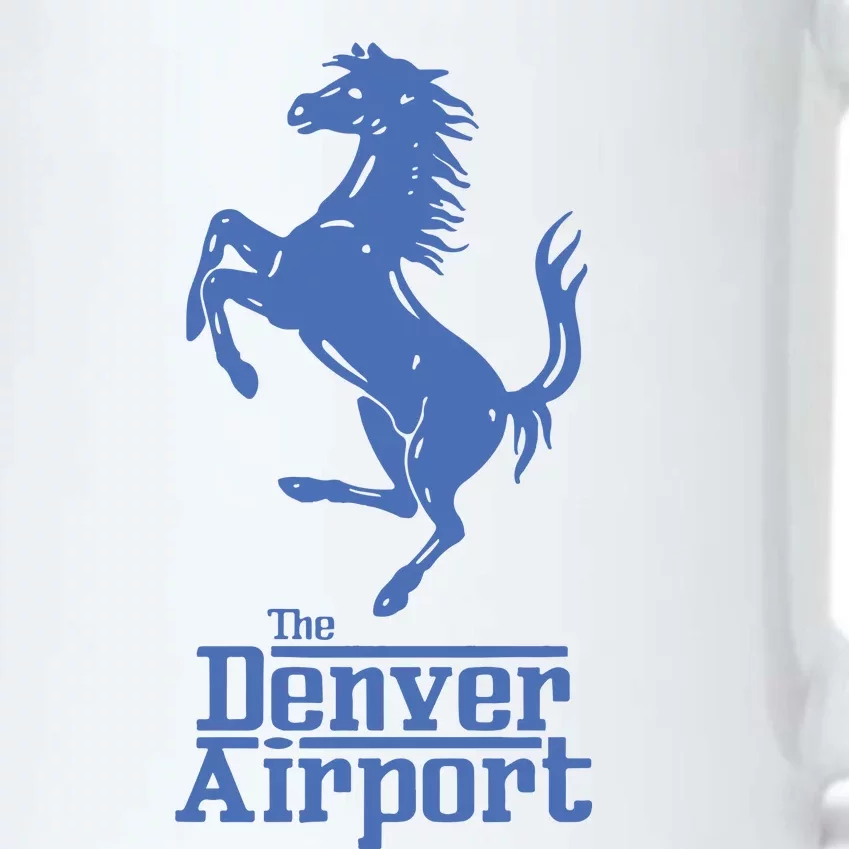 The Denver Airport Black Color Changing Mug