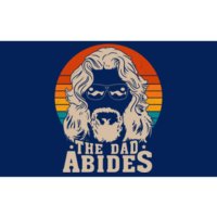 The Dad Abides Funny Fathers Day Retro Bumper Sticker