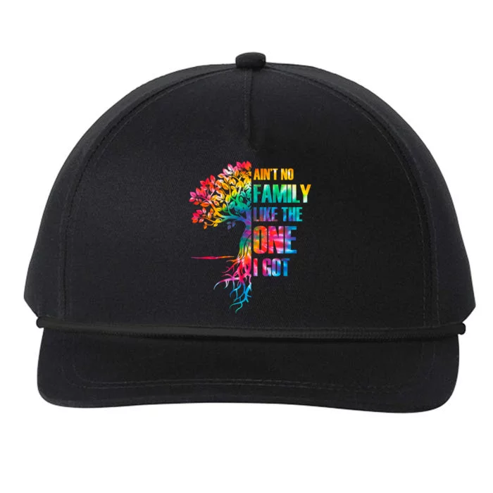 Tie Dye Ain't No Family Like The One I Got Family Reunion Gift Snapback Five-Panel Rope Hat