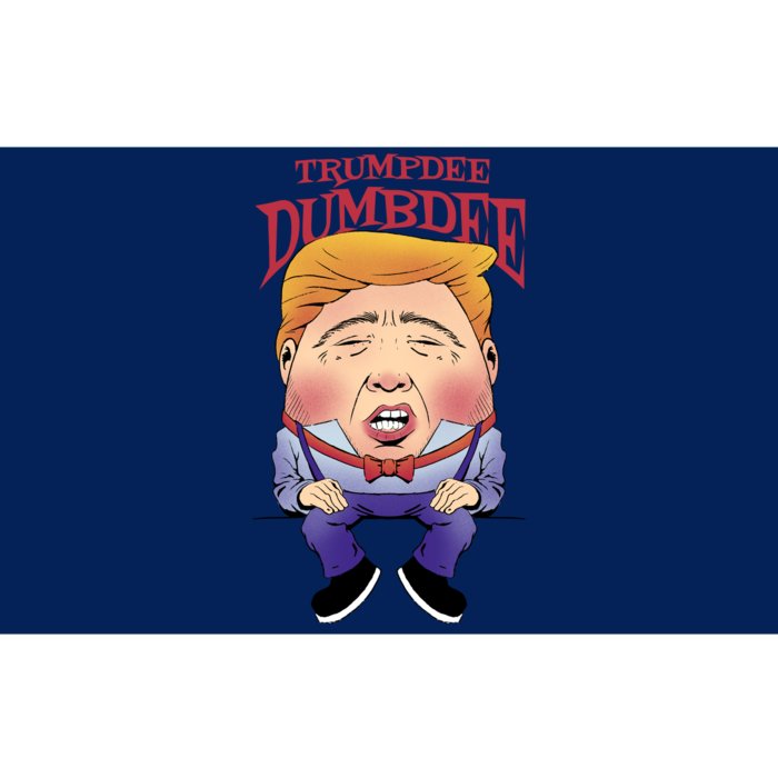 Trumpdee Dumbdee Anti Trump Funny Bumper Sticker