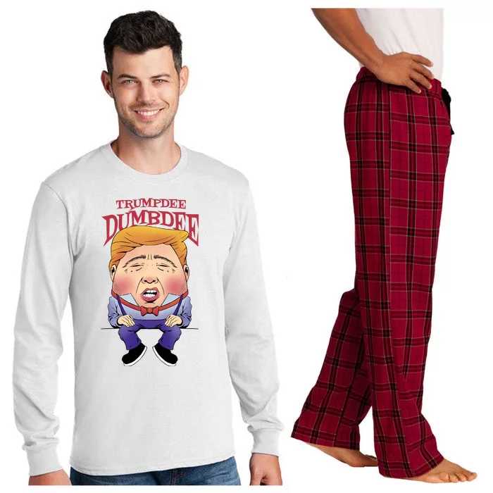 Trumpdee Dumbdee Anti Trump Funny Long Sleeve Pajama Set