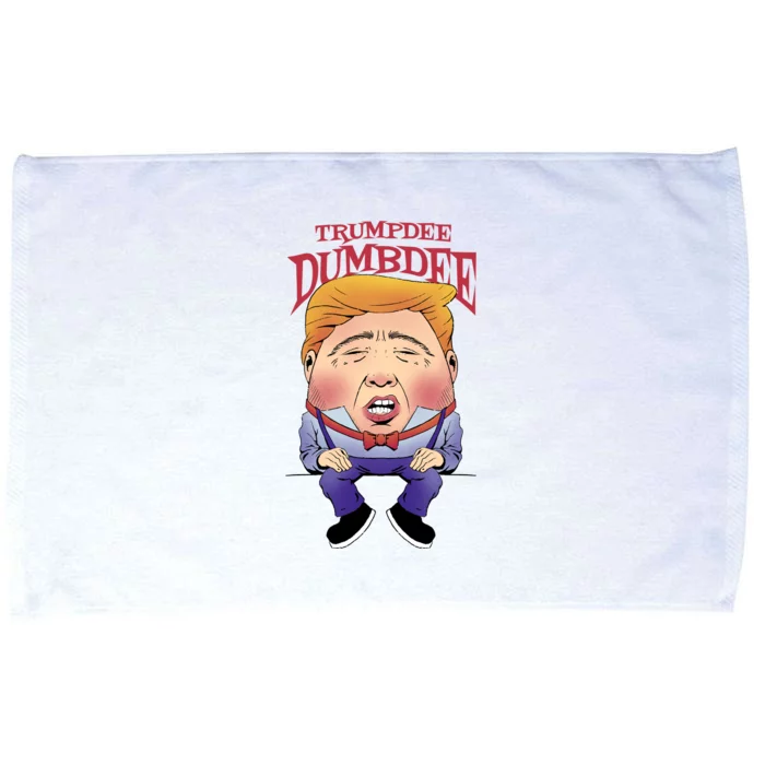 Trumpdee Dumbdee Anti Trump Funny Microfiber Hand Towel