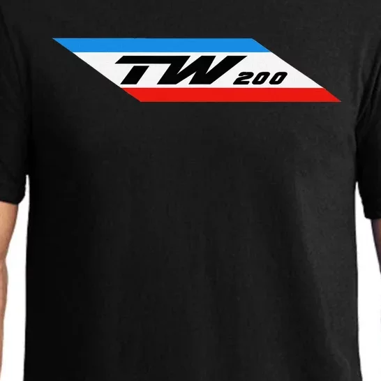 Tw200 Dirt Bike Motorcycle Tdub Gas Tank Red Blue Pajama Set