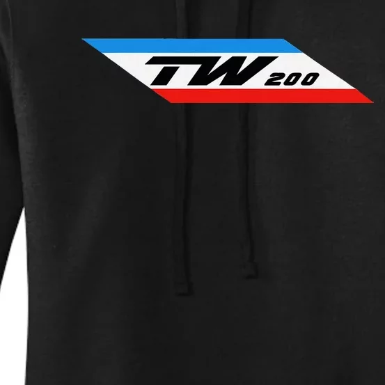 Tw200 Dirt Bike Motorcycle Tdub Gas Tank Red Blue Women's Pullover Hoodie