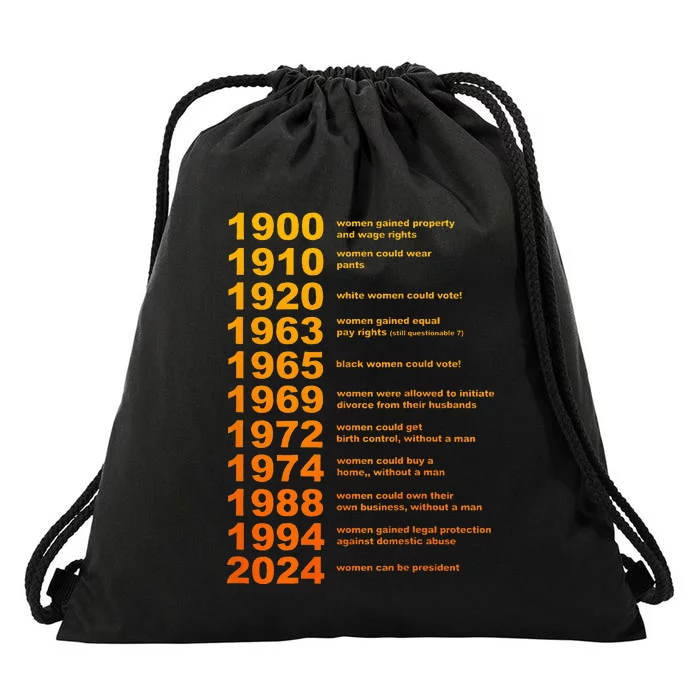 They Didnt Burn Witches They Burned Women Witchy Drawstring Bag