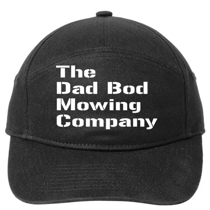 The Dad Bod Mowing Company Big Dad Energy 7-Panel Snapback Hat