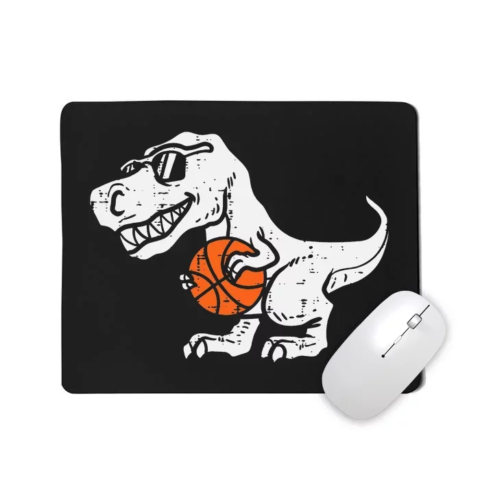 Trex Dinosaur Basketball Cute Sport Player Mousepad