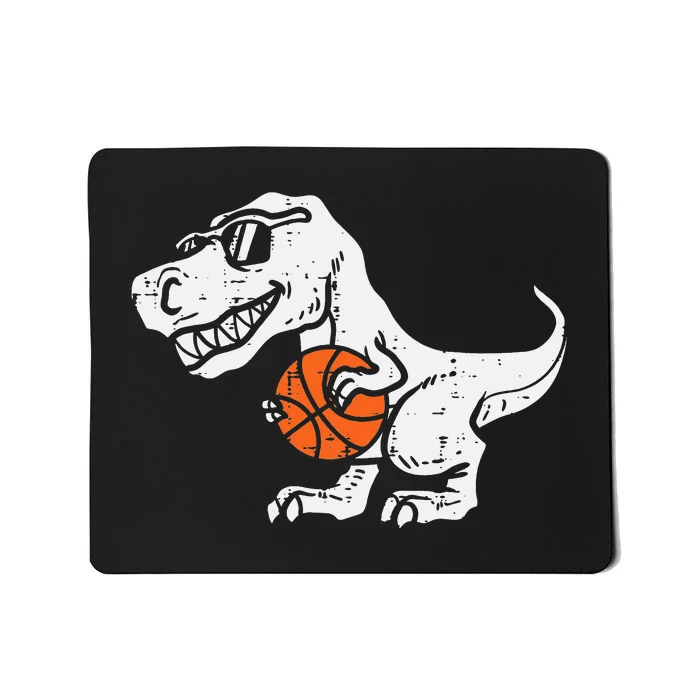 Trex Dinosaur Basketball Cute Sport Player Mousepad