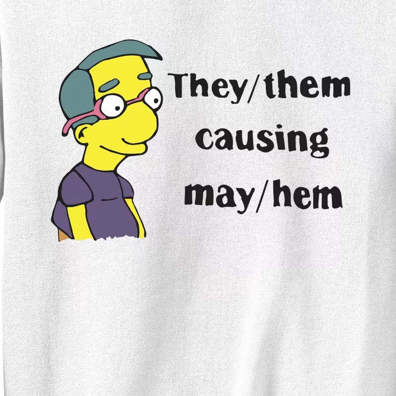 The Disgusting Brothers They Them Causing May Hem Sweatshirt