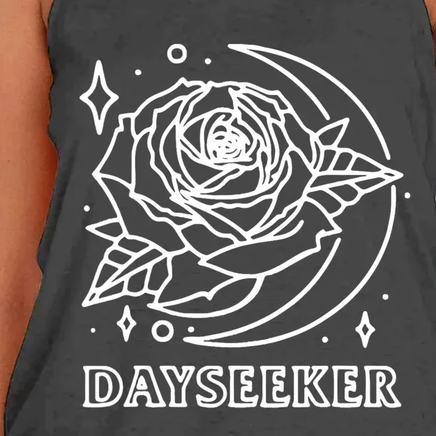 The Dayseeker Band Women's Knotted Racerback Tank