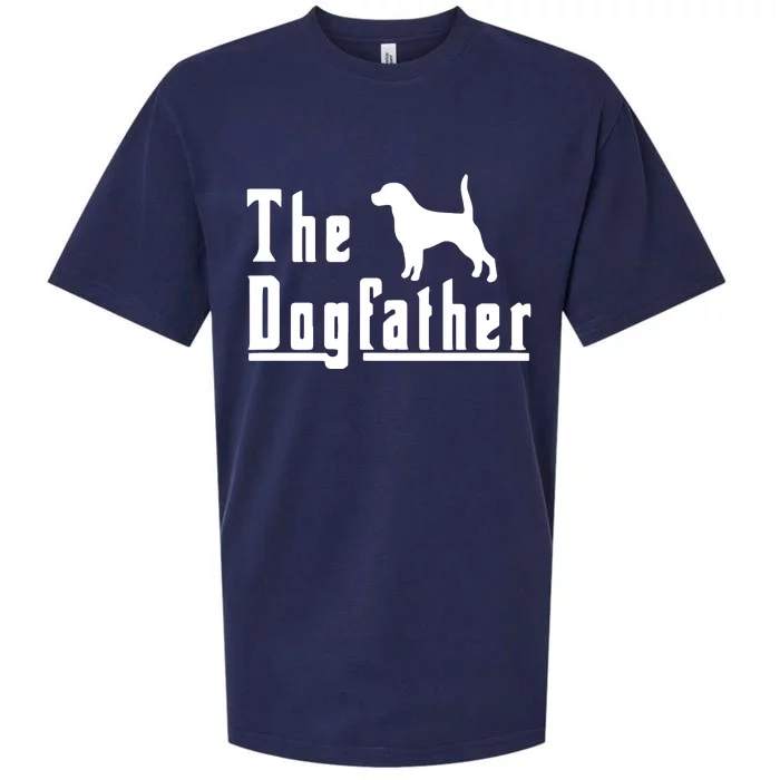 The Dogfather Beagle Dog T Lover Gift Sueded Cloud Jersey T-Shirt