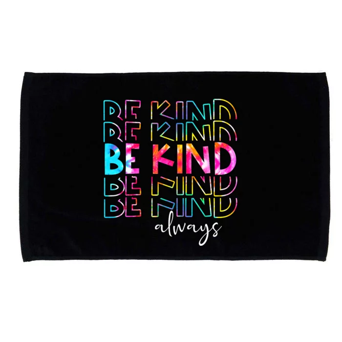 Tie Dye Be Kind Always Peace Signs Choose Kindness Unity Day Microfiber Hand Towel