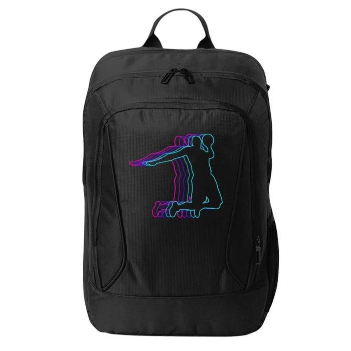 Tie Dye Basketball Player And Fans Dad Mom Gift City Backpack