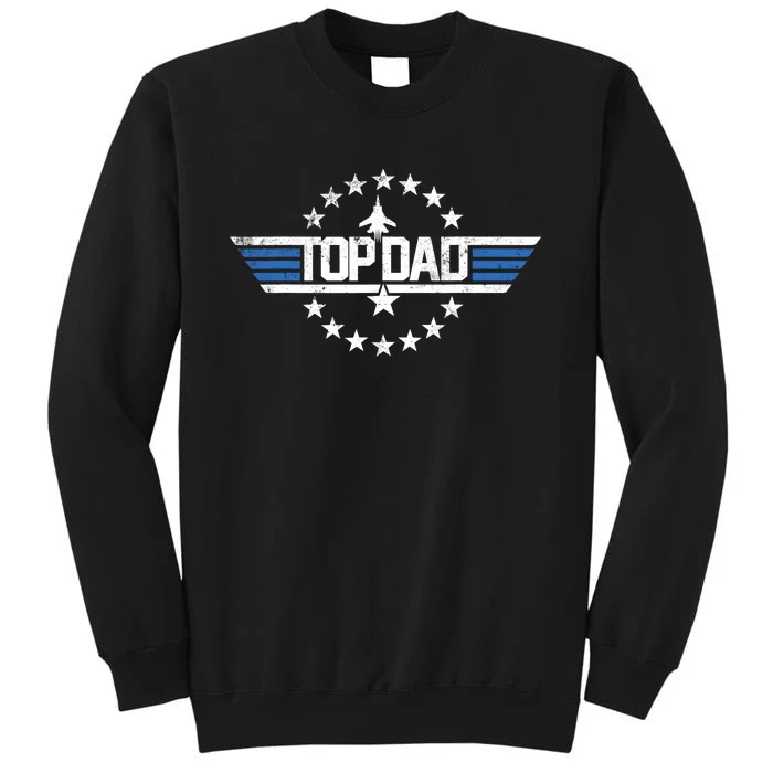 Top Dad Christmas Birthday Gift For Birthday Gun Fathers Day Tall Sweatshirt