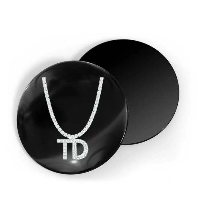 Td Diamond Chain Tommy Cutlets New York Italian Football Magnet