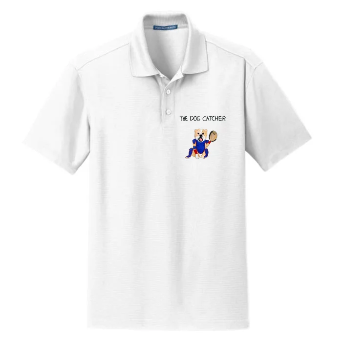 The Dog Catcher Dry Zone Grid Performance Polo