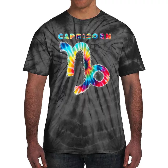 Tie Dye Capricorn Zodiac Sign Astrology Horoscope Tie-Dye T-Shirt