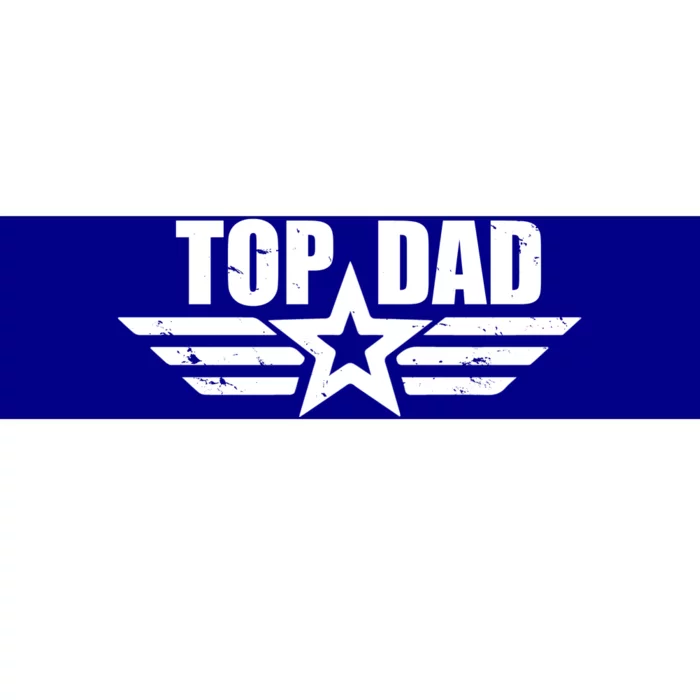 Top Dad Cool Fathers Day Gift Bumper Sticker