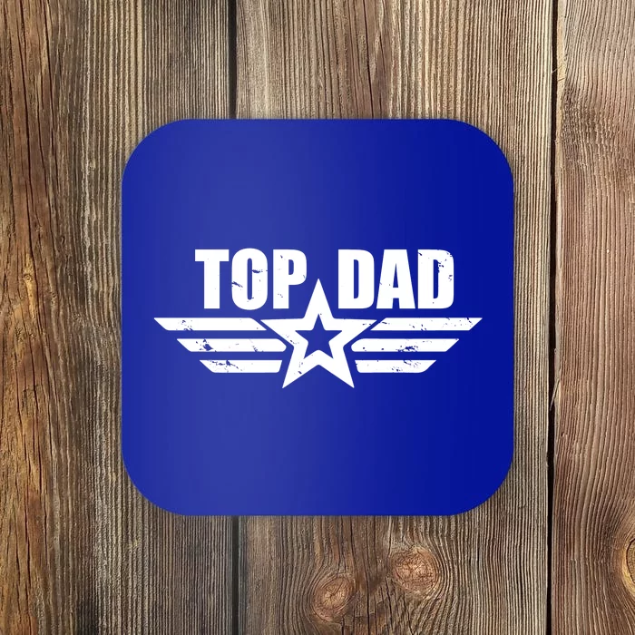 Top Dad Cool Fathers Day Gift Coaster