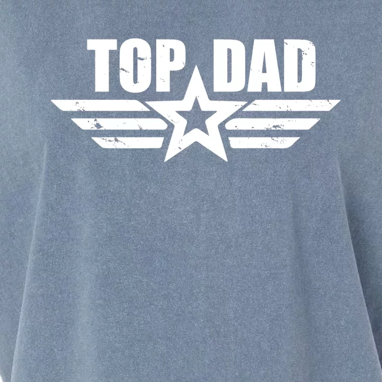 Top Dad Cool Fathers Day Gift Garment-Dyed Women's Muscle Tee