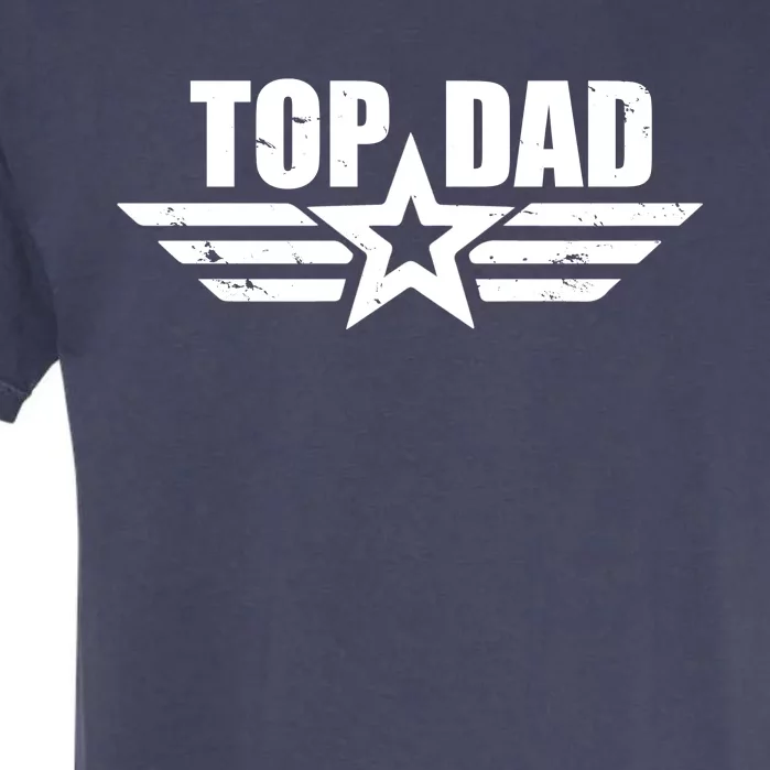 Top Dad Cool Fathers Day Gift Garment-Dyed Heavyweight T-Shirt