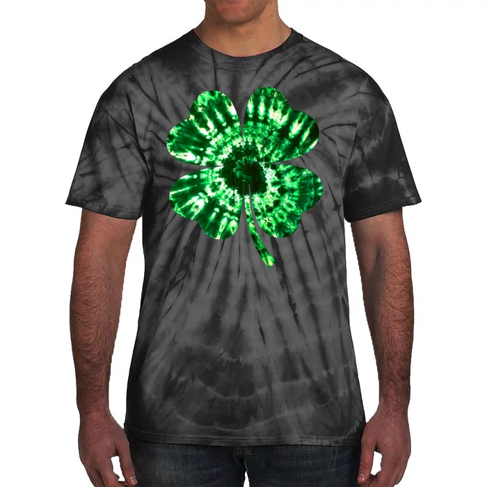 Tie Dye Clover St Patrick's Day Tie-Dye T-Shirt