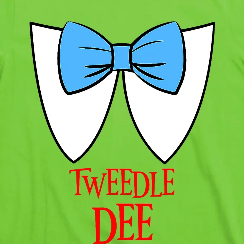 Tweedle Dee Costume Halloween Fairytale Character T-Shirt