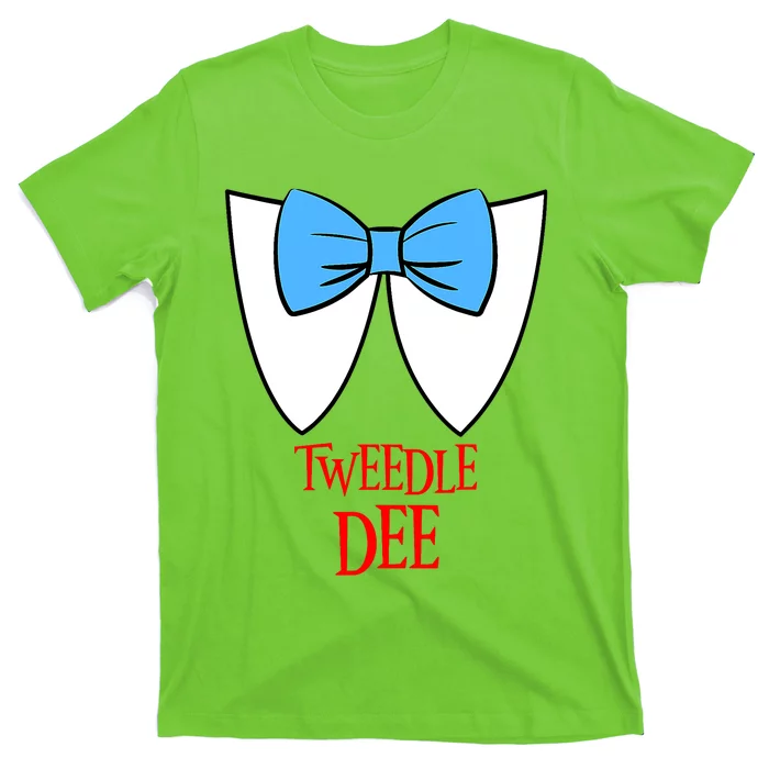 Tweedle Dee Costume Halloween Fairytale Character T-Shirt