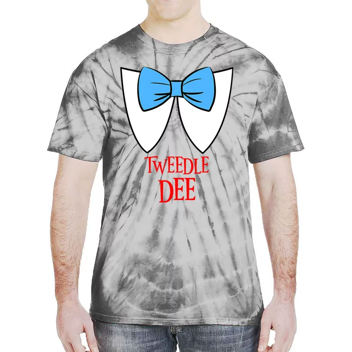 Tweedle Dee Costume Halloween Fairytale Character Tie-Dye T-Shirt