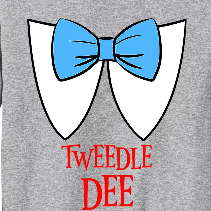 Tweedle Dee Costume Halloween Fairytale Character Tall Sweatshirt