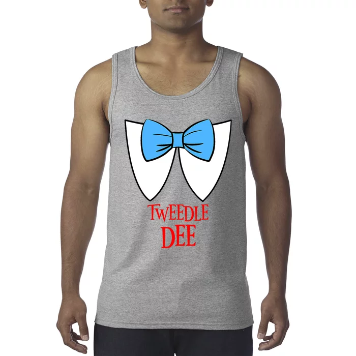 Tweedle Dee Costume Halloween Fairytale Character Tank Top