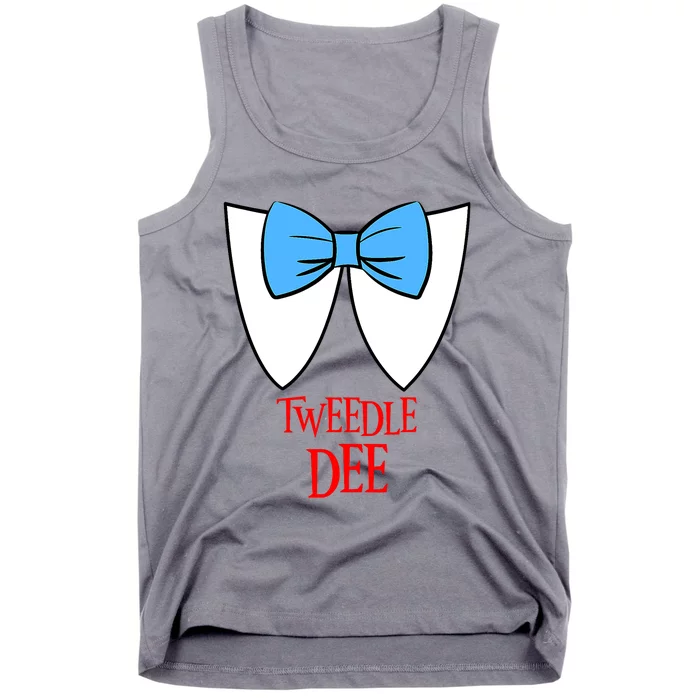 Tweedle Dee Costume Halloween Fairytale Character Tank Top