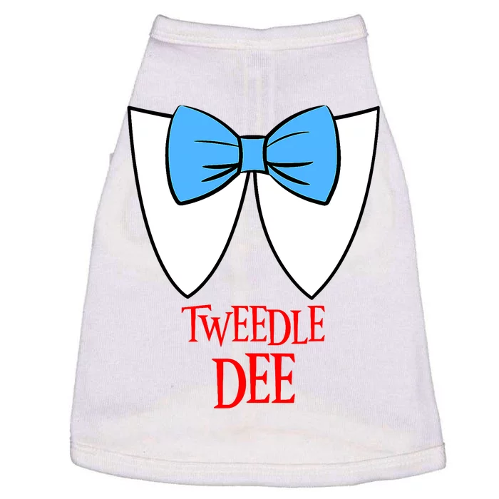 Tweedle Dee Costume Halloween Fairytale Character Doggie Tank