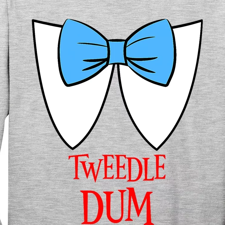 Tweedle Dum Costume Halloween Fairytale Character Tall Long Sleeve T-Shirt