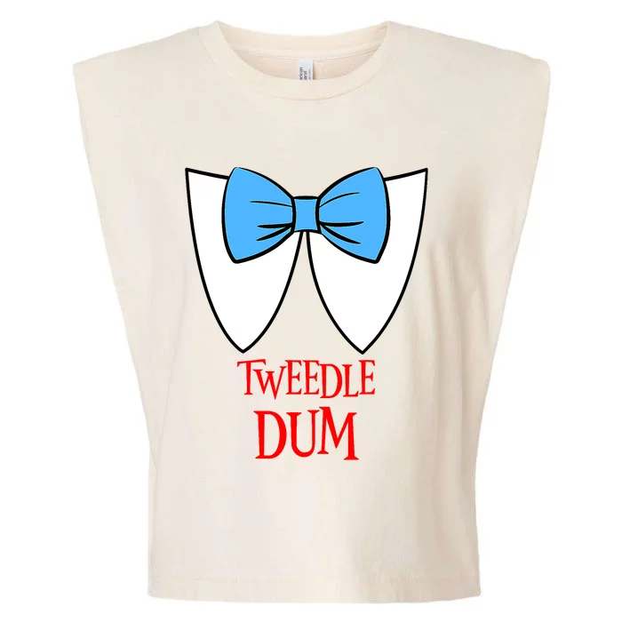 Tweedle Dum Costume Halloween Fairytale Character Garment-Dyed Women's Muscle Tee