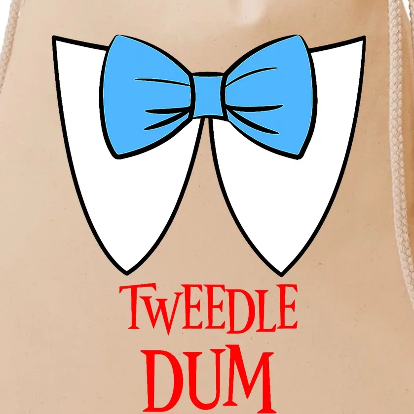 Tweedle Dum Costume Halloween Fairytale Character Drawstring Bag