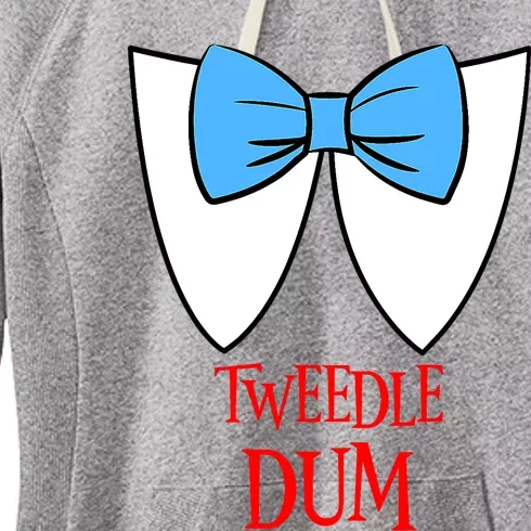 Tweedle Dum Costume Halloween Fairytale Character Women's Fleece Hoodie